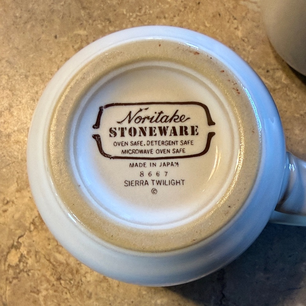 Noritake Sierra Twilight Mug Set - Picture 2 of 2